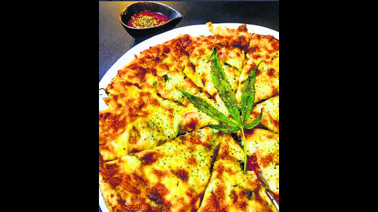 This pizza is also popularly known as the Crazy Happy Pizza