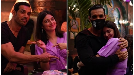 Divya Khosla Kumar and John Abraham worked together in Satyameva Jayate 2. Divya Khosla Kumar and John Abraham worked together in Satyameva Jayate 2.