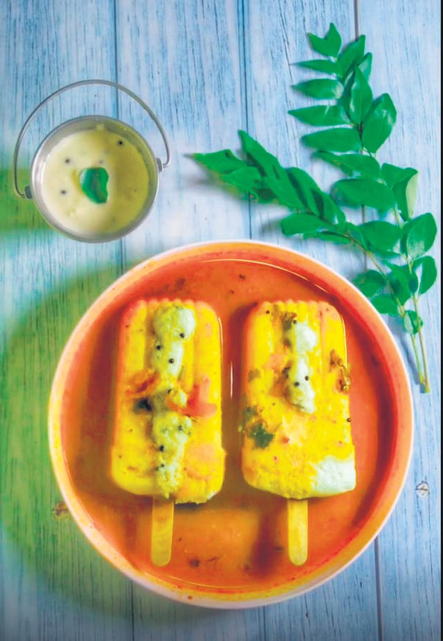 A Mumbai-based chef claimed to have come up with popsicle idlis. A Mumbai-based chef claimed to have come up with popsicle idlis.