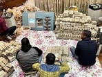 Income Tax department unearthed crores of money in cash in a tax raid at businessman Piyush Jain’s residence, in Kanpur, on December 24. Income Tax department unearthed crores of money in cash in a tax raid at businessman Piyush Jain’s residence, in Kanpur, on December 24.