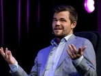 Norwegian chess player Magnus Carlsen participates at the Energy Denmark Champions Battle 2019 in Circus Building, Copenhagen, Denmark May 22, 2019.