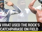 Virat's use of WWE catchphrase to welcome Bumrah sets Twitter afire Virat's use of WWE catchphrase to welcome Bumrah sets Twitter afire