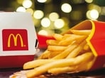McDonald’s Holdings Co. Japan said Dec. 21 that it would only offer small sizes of french fries after flooding at a Vancouver port and the Covid-19 pandemic cut off key supplies for the staple menu item. McDonald’s Holdings Co. Japan said Dec. 21 that it would only offer small sizes of french fries after flooding at a Vancouver port and the Covid-19 pandemic cut off key supplies for the staple menu item.