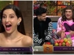 Krushna Abhishek left Nora Fatehi shocked on The Kapil Sharma Show. Krushna Abhishek left Nora Fatehi shocked on The Kapil Sharma Show.