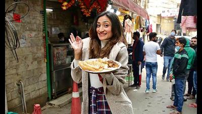A regular at Kamla Nagar market during her Delhi University days, actor Nupur Joshi reminisces the food and fun that still make her miss her days at North Campus. (Photo: Manoj Verma/HT) A regular at Kamla Nagar market during her Delhi University days, actor Nupur Joshi reminisces the food and fun that still make her miss her days at North Campus. (Photo: Manoj Verma/HT)