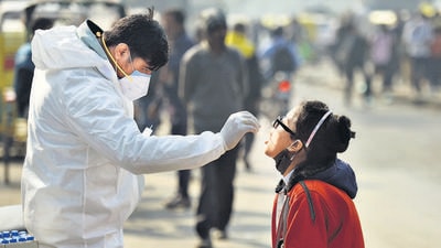 Ludhiana reported seven fresh Covid cases, taking the all-time tally to 87,773. (HT Photo) Ludhiana reported seven fresh Covid cases, taking the all-time tally to 87,773. (HT Photo)