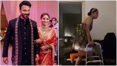 Ankita Lokhande, who got married to Vicky Jain, danced in a video. Ankita Lokhande, who got married to Vicky Jain, danced in a video.
