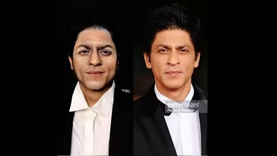Makeup artist Dikshita (left) after successfully transforming herself into Shah Rukh Khan. (instagram/@stuck.in.a.paradise) Makeup artist Dikshita (left) after successfully transforming herself into Shah Rukh Khan. (instagram/@stuck.in.a.paradise)