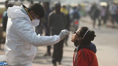 A woman has filed a petition in the Delhi high court seeking to know the result of a genome sequencing test done on her son after he tested Covid positive. Her son arrived from an ‘at risk’ country. (Raj K Raj/HT Photo/Representative only) A woman has filed a petition in the Delhi high court seeking to know the result of a genome sequencing test done on her son after he tested Covid positive. Her son arrived from an ‘at risk’ country. (Raj K Raj/HT Photo/Representative only)