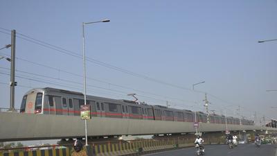 GDA officials said the entire ropeway project will be elevated on 27 pillars and will move over the Regional Rapid Transit System alignment near Sahibabad. (HT archive) GDA officials said the entire ropeway project will be elevated on 27 pillars and will move over the Regional Rapid Transit System alignment near Sahibabad. (HT archive)