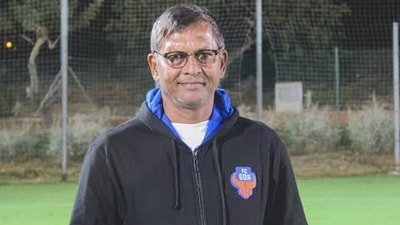 FC Goa coach Derrick Pereira.&nbsp; (Twitter)