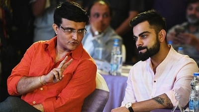 Sourav Ganguly and Virat Kohli. (Getty) Sourav Ganguly and Virat Kohli. (Getty)