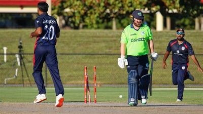 The USA players and support staff will travel back to their respective homes. (USA Cricket/Twitter) The USA players and support staff will travel back to their respective homes. (USA Cricket/Twitter)