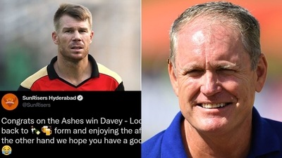 David Warner and Tom Moody. (IPL/Getty) David Warner and Tom Moody. (IPL/Getty)