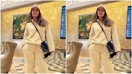 "Travel heals me," Hina accompanied her pictures with these words.(Instagram/@realhinakhan)