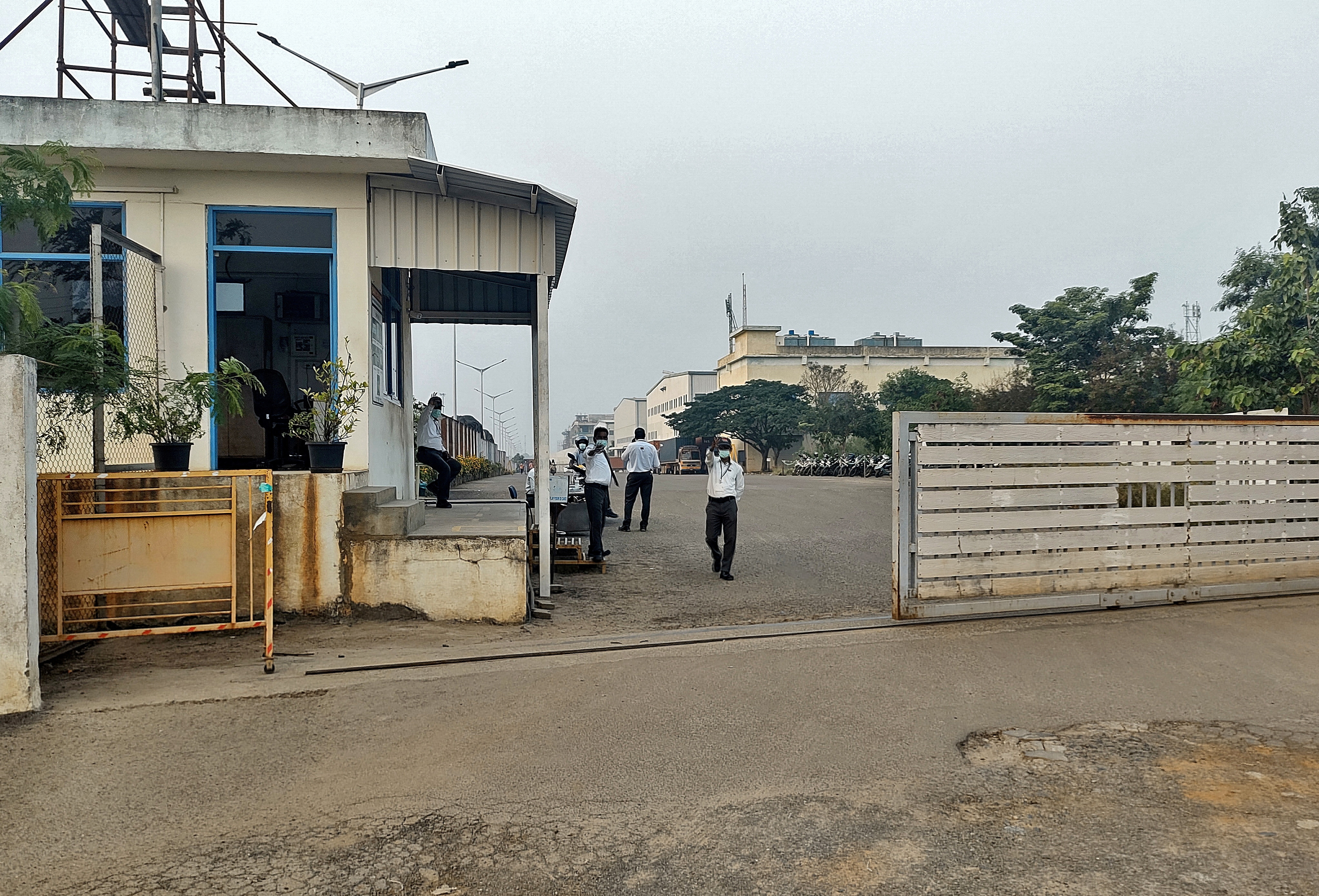 More than 150 employees at the Foxconn unit in Tamil Nadu were hospitalised after food poisoning was reported at the company's dormitories on December 18. (Reuters file photo)
