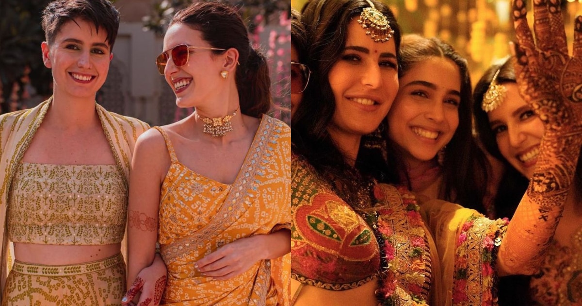 Isabelle Kaif shares pics from Katrina Kaif and Vicky Kaushal's wedding. Isabelle Kaif shares pics from Katrina Kaif and Vicky Kaushal's wedding. 