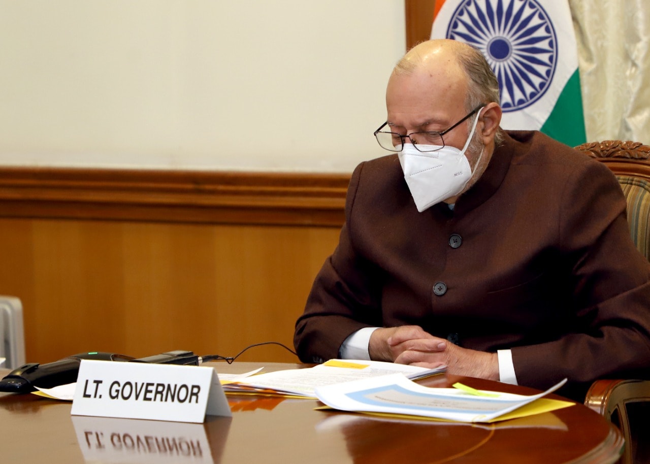 Delhi Lieutenant Governor Anil Baijal.&nbsp;