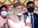 PM Modi addressed a gathering in Haldwani, Uttarakhand, on Thursday.