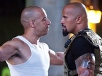Vin Diesel and Dwayne Johnson in the Fast & Furious franchise. Vin Diesel and Dwayne Johnson in the Fast & Furious franchise.