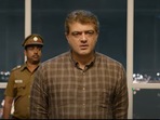 Ajith in a still from Valimai.