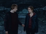 Emma Watson and Rupert Grint kissed in Harry Potter and the Deathly Hallows: Part II.