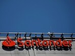 The Santander bank has 400 physical branches in the UK.(Reuters Photo)