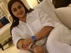 Shilpa Shirodkar took to Instagram to announce she has tested Covid positive. Shilpa Shirodkar took to Instagram to announce she has tested Covid positive.