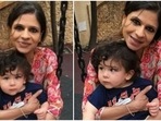 Saba Ali Khan shared photos with Taimur Ali Khan. Saba Ali Khan shared photos with Taimur Ali Khan.