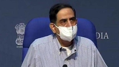 ICMR DG Dr. Balram Bhargava addressing a press conference on Covid-19 in New Delhi. (ANI file photo) ICMR DG Dr. Balram Bhargava addressing a press conference on Covid-19 in New Delhi. (ANI file photo)