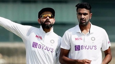 Virat Kohli and R Ashwin (PTI)