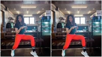 Karishma Tanna, after a break, is back to the gym (Instagram/@karishmaktanna)