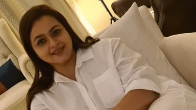 Shilpa Shirodkar took to Instagram to announce she has tested Covid positive. Shilpa Shirodkar took to Instagram to announce she has tested Covid positive.