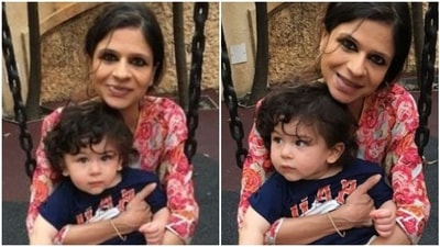 Saba Ali Khan shared photos with Taimur Ali Khan. Saba Ali Khan shared photos with Taimur Ali Khan.