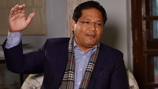 Meghalaya chief minister Conrad Sangma said he was confident that with the right conditions, AFSPA could still be repealed.(HT File Photo)