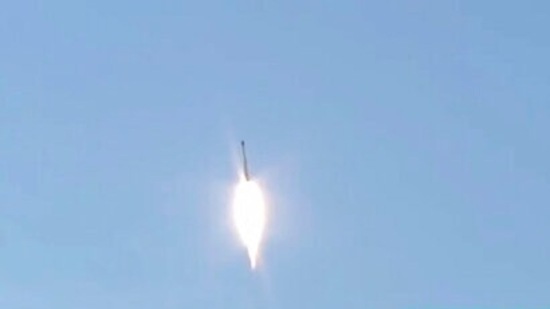 &nbsp;Iran launched a satellite carrier rocket bearing three devices into space, though it's unclear whether any of the objects entered orbit around the Earth.&nbsp;(AP)