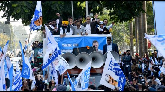 Hope to be back for Punjab oath-taking: AAP’s Kejriwal | Hindustan Times