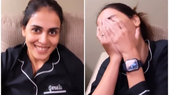Genelia D’Souza featured in Riteish Deshmukh’s new video.