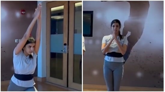 Lakshmi Manchu is learning Kalaripayattu and she is already 'in love'(Instagram/@lakshmimanchu)