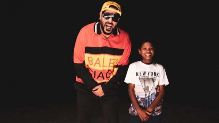 Badshah with Sahdev Badshah with Sahdev