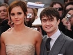 Daniel Radcliffe and Emma Watson played Harry Potter and Hermione Granger respectively in the popular film series.