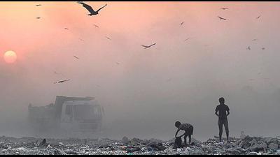 The AQI is likely to remain within ‘very poor’ or higher end of ‘very poor’ category. (AP/File)