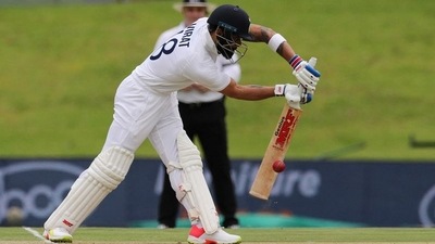 India's Virat Kohli in action (REUTERS)