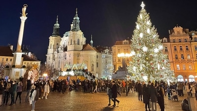 Parineeti Chopra shared a stunning glimpse of brightly decorated Prague.&nbsp; 
