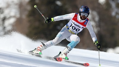 CORTINA D'AMPEZZO, ITALY - FEBRUARY 19: Arif Mohd Khan of India competes in the 1st run of the FIS World Ski Championships Men's Giant Slalom on February 19, 2021 in Cortina d'Ampezzo, Italy. (Getty Images) CORTINA D'AMPEZZO, ITALY - FEBRUARY 19: Arif Mohd Khan of India competes in the 1st run of the FIS World Ski Championships Men's Giant Slalom on February 19, 2021 in Cortina d'Ampezzo, Italy. (Getty Images)