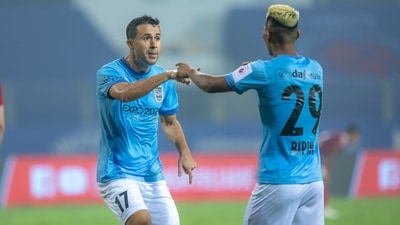 Joining the defending champions for the 2021-22 ISL campaign, Angulo has already scored eight goals in seven matches. (HT Media)