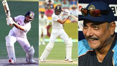 Ravi Shastri overheard Shubman Gill and Rishabh Pant's conversation and knew India were going to go for the target.&nbsp; (Getty Images)