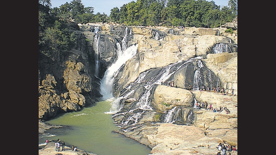 Dassam falls near Hazaribagh (Samratbit via Wikimedia Commons)