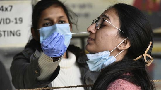 The Chandigarh tricity area now has 347 active cases, of which the Chandigarh tops with 170 infections, followed by Mohali with 91 cases and Panchkula with 86 cases. (HT File)