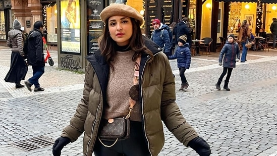 Actor Parineeti Chopra shared several pictures on Instagram from Europe. She geotagged her location as Prague, Czech Republic.